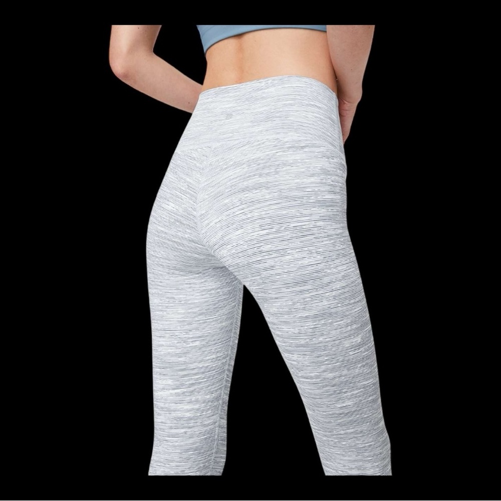Lululemon Wunder Under High-Rise Tight Wee Are From Space Sheer Blue Sz 4